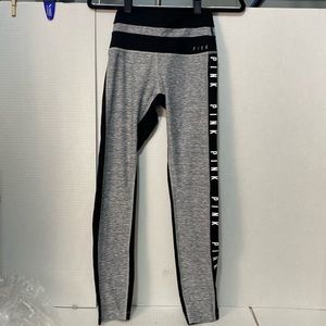 Pink Leggings size XS Gray